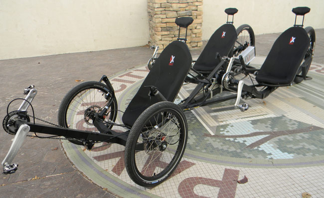  - In addition to the two Alfine transmissions, each rider has their own 2-speed Patterson Drive.