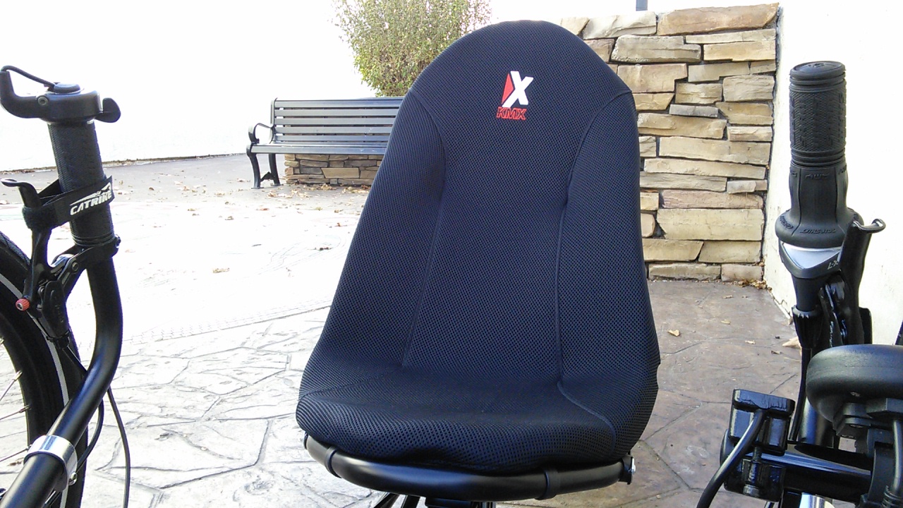 KMX Bucket Seat (aluminum) - This aluminum seat is 3lbs lighter than the KMX steel seat.
