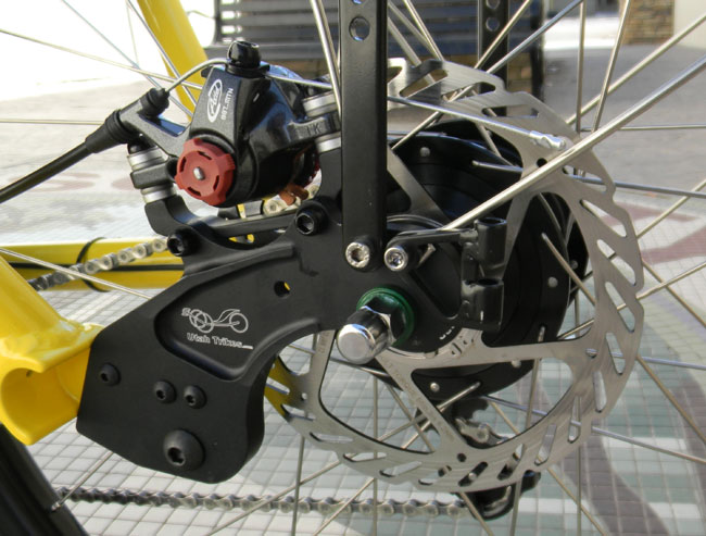 Extension Plate and Rear Brake - 