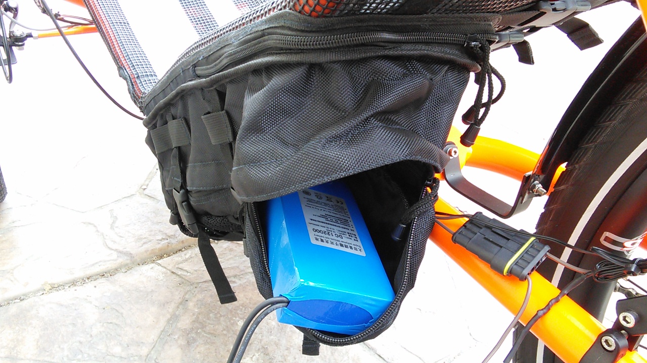  - Battery For Light Pole - In Cargo Bag