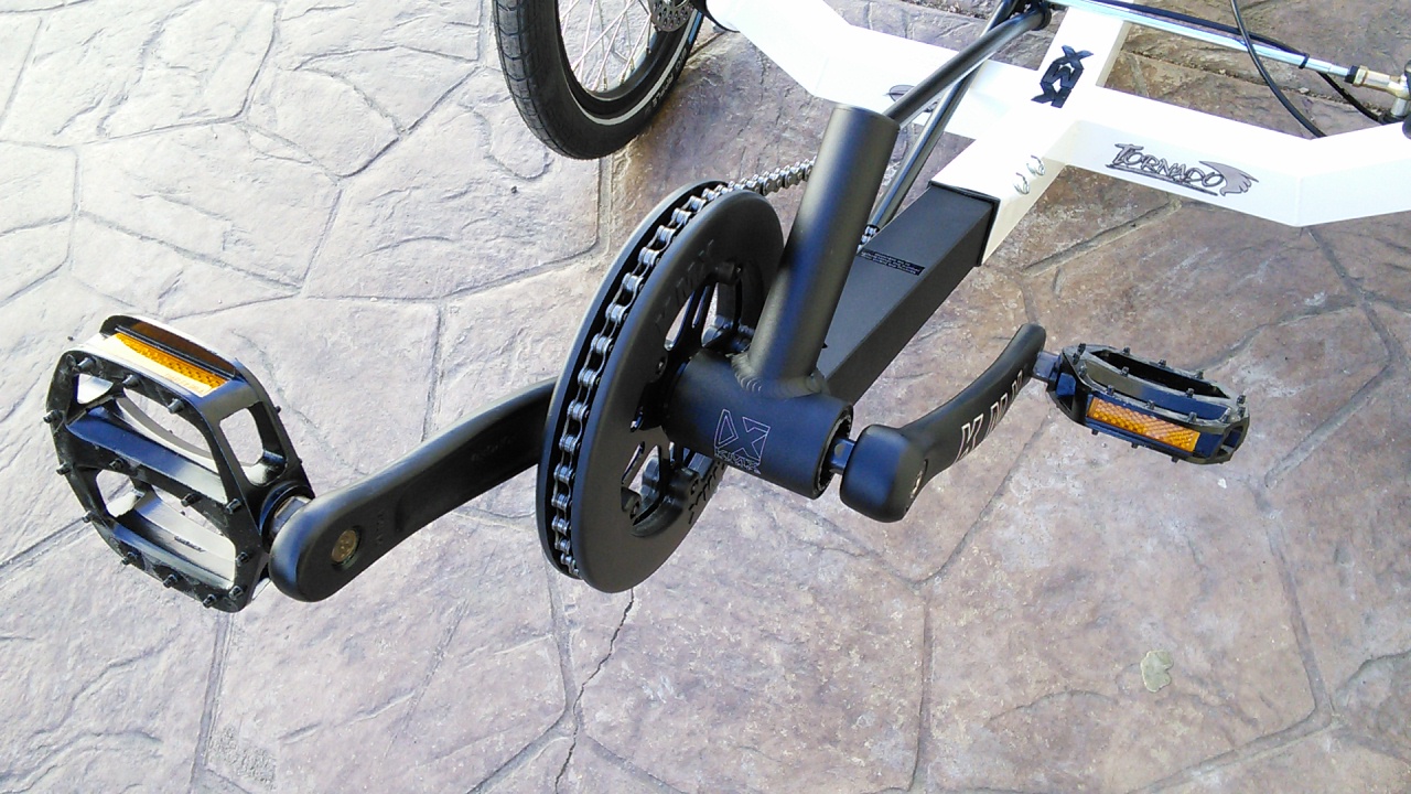 KMX Wide Platform Pedals With Reflectors - 
