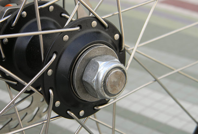  - The Quad uses a 17mm hardened steel axle. We use the OEM Catrike hubs on the rear to match the front.