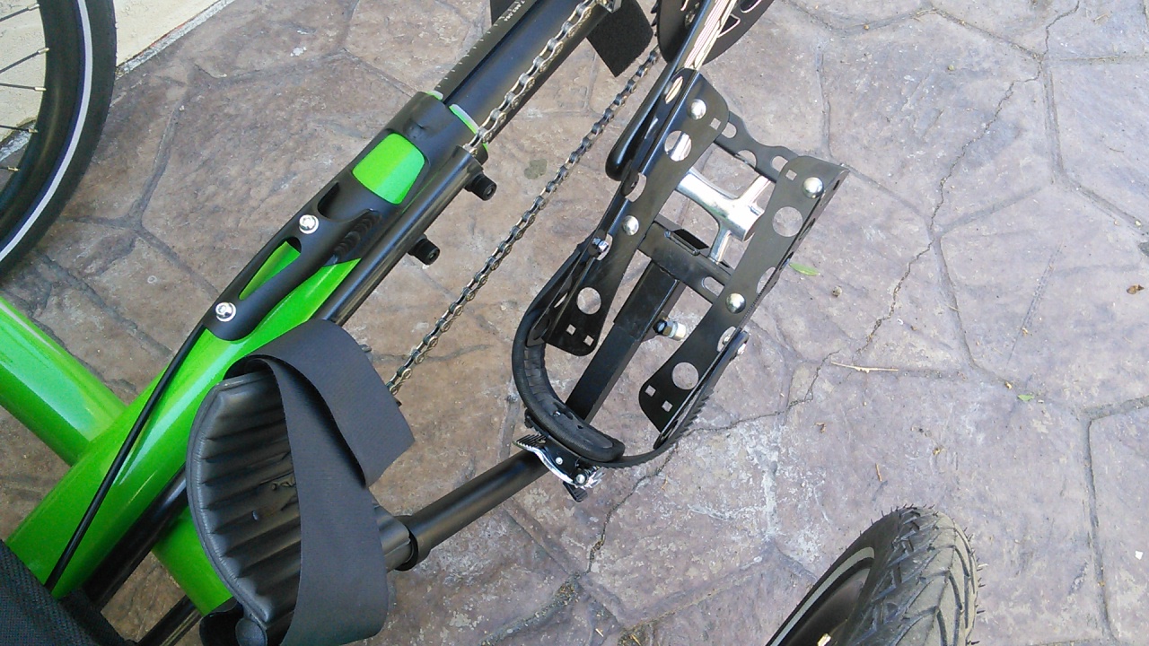  - Hase calf support pedals sent to us by the customer for installation. 