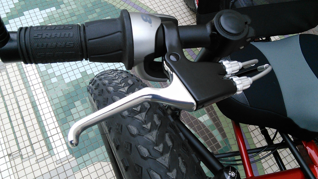 Dual Pull Brake Lever For Front Brakes (Right Side) - 