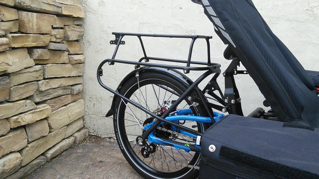 ICE Pannier Rack with Top Bag Adapter - 