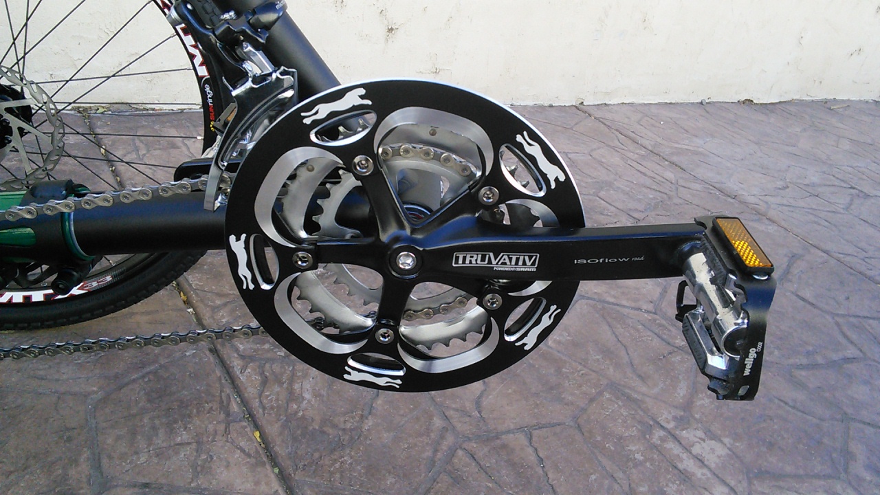 With Upgrade Chainring Guard - 