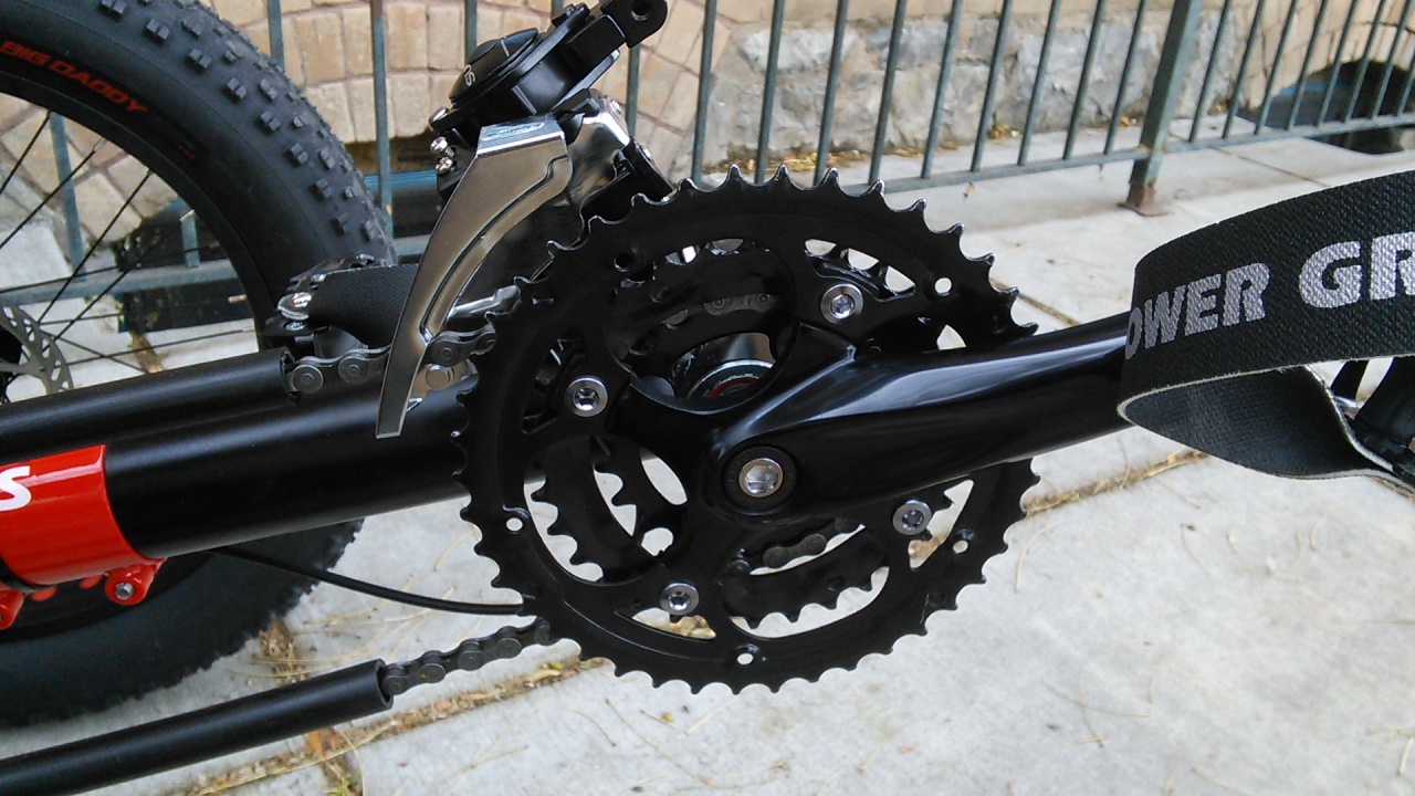 Sun Triple Crankset - 