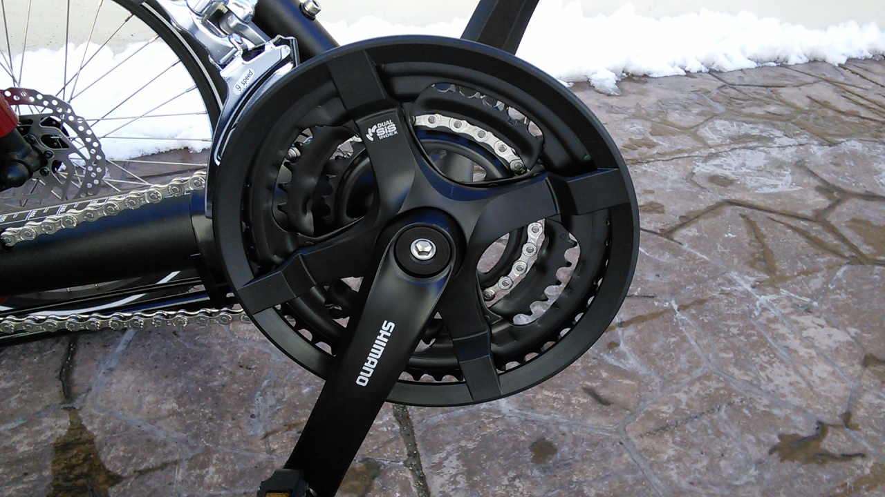 Shimano Triple Crankset - 