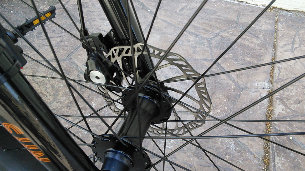 Front and Rear Disc Brakes - 