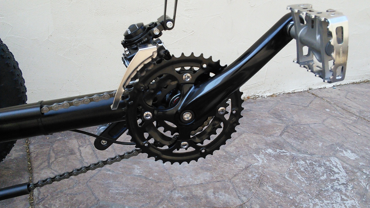 Sun Triple Crankset - 