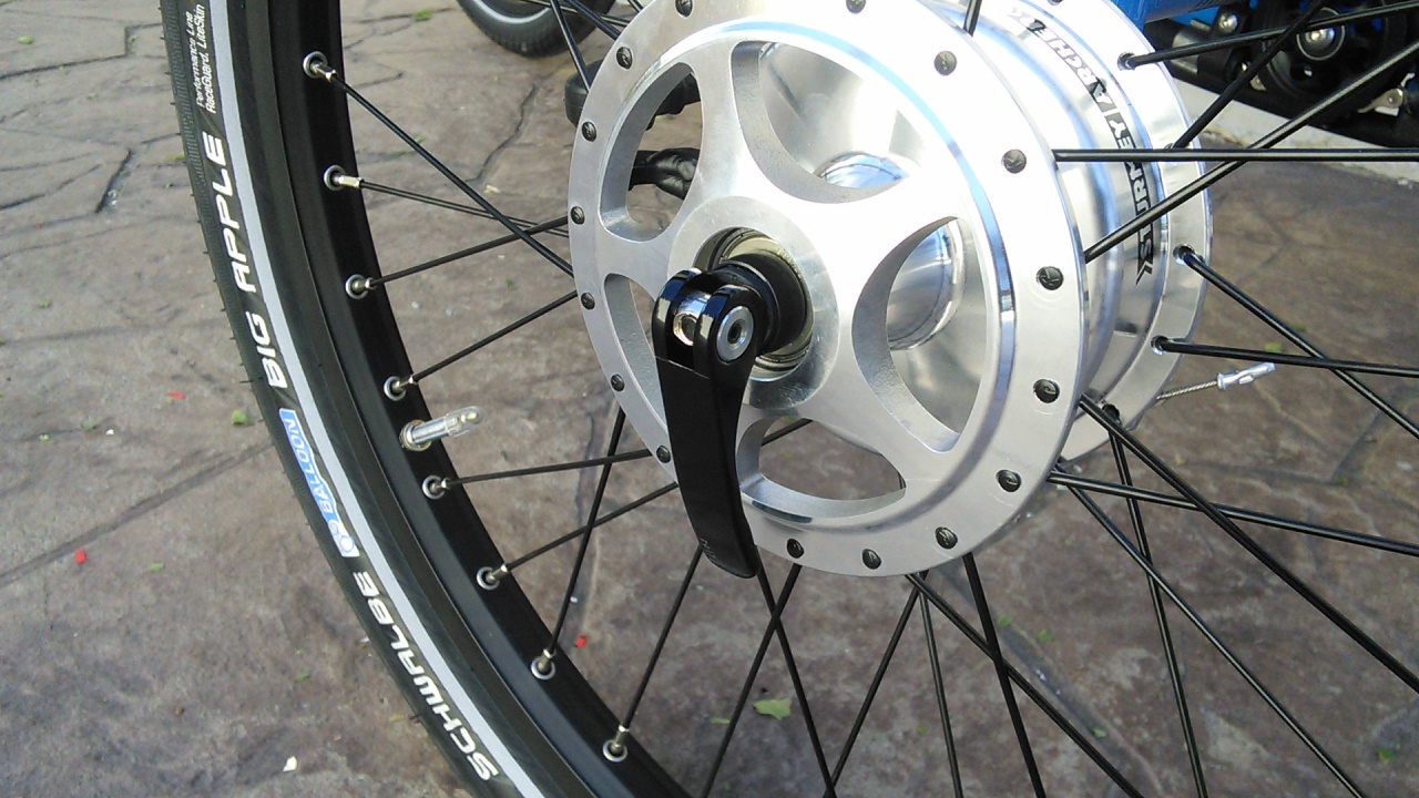 QR Front Wheel Axles - 