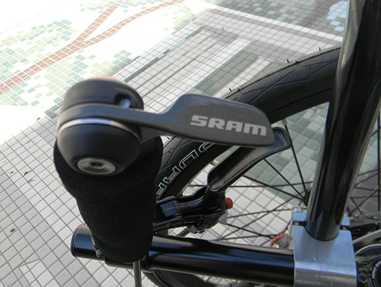  - The SRAM TT500 bar ends are easy to use and precise. 
