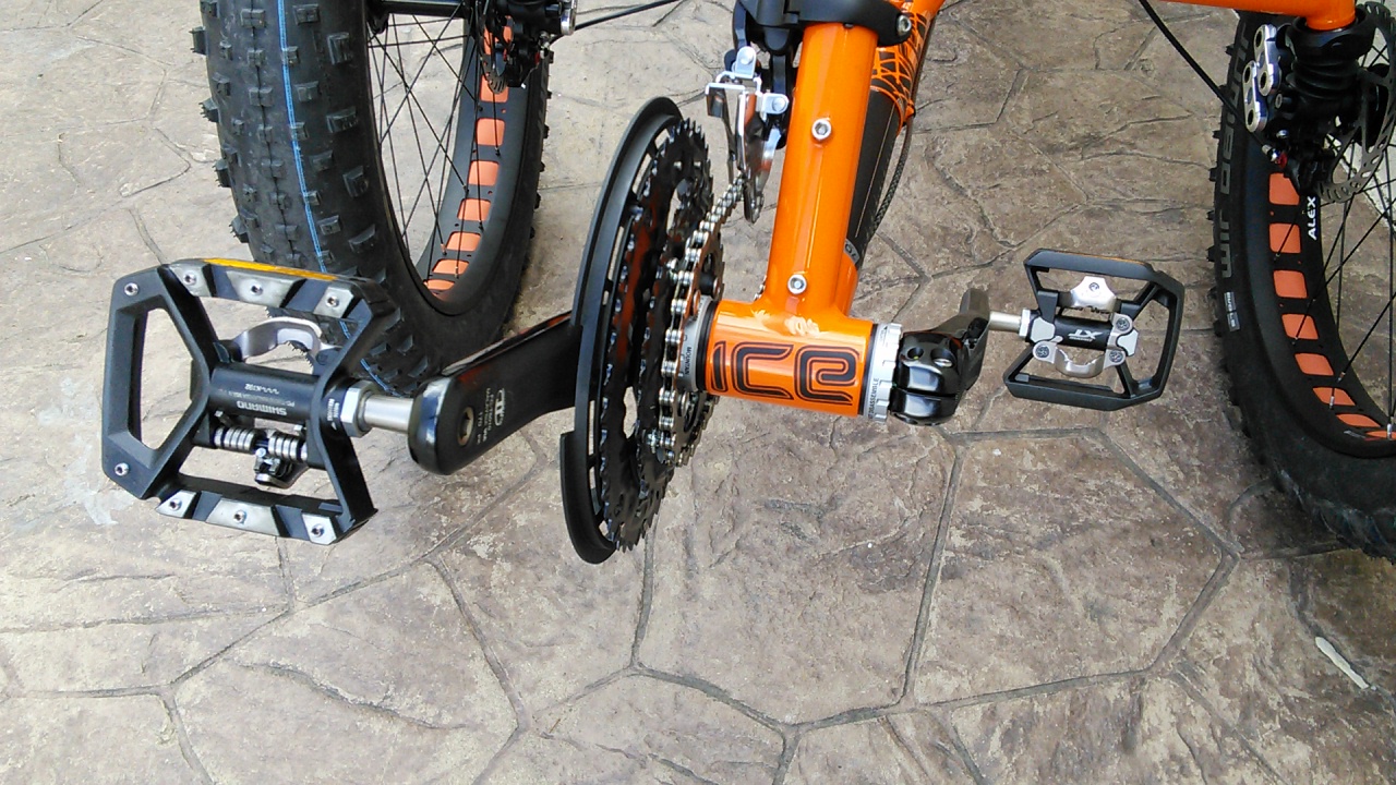 Shimano Clipless Combo Pedals - 