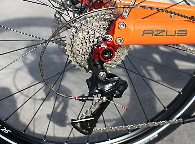 Shimano Acera 9 Speed 11-34 teeth Cassette and Deore Rear Derailleur - 