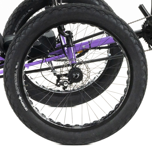 Elbert's Purple UT Custom Fat Tad Crawler