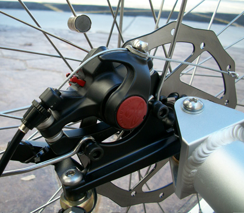 Brakes - Our Utah Trikes Commuter now comes stock with Avid BB5 Disc Brakes.