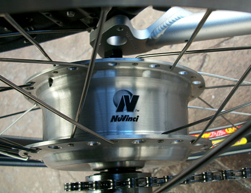 Rear Gearing - This trike owner wanted a Nuvinci Internal hub for his Commuter.