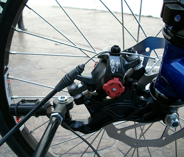 Brakes - The brakes on this trike have been upgraded to Avid BB7 Mechanical Disc Brakes for optimum stopping power.