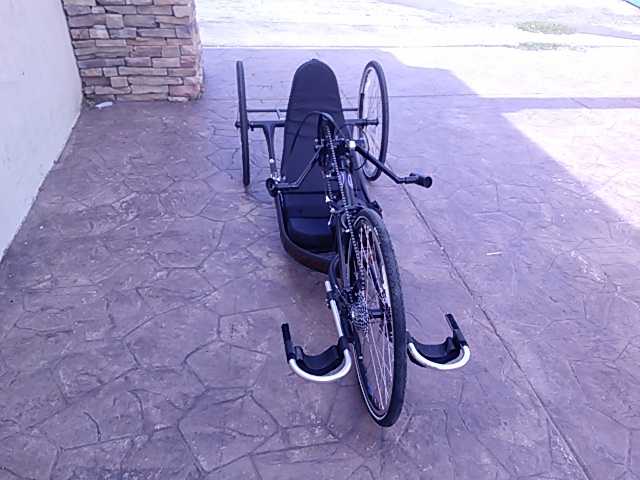 Gordy's Black Top End Force-3 Hand Cycle 