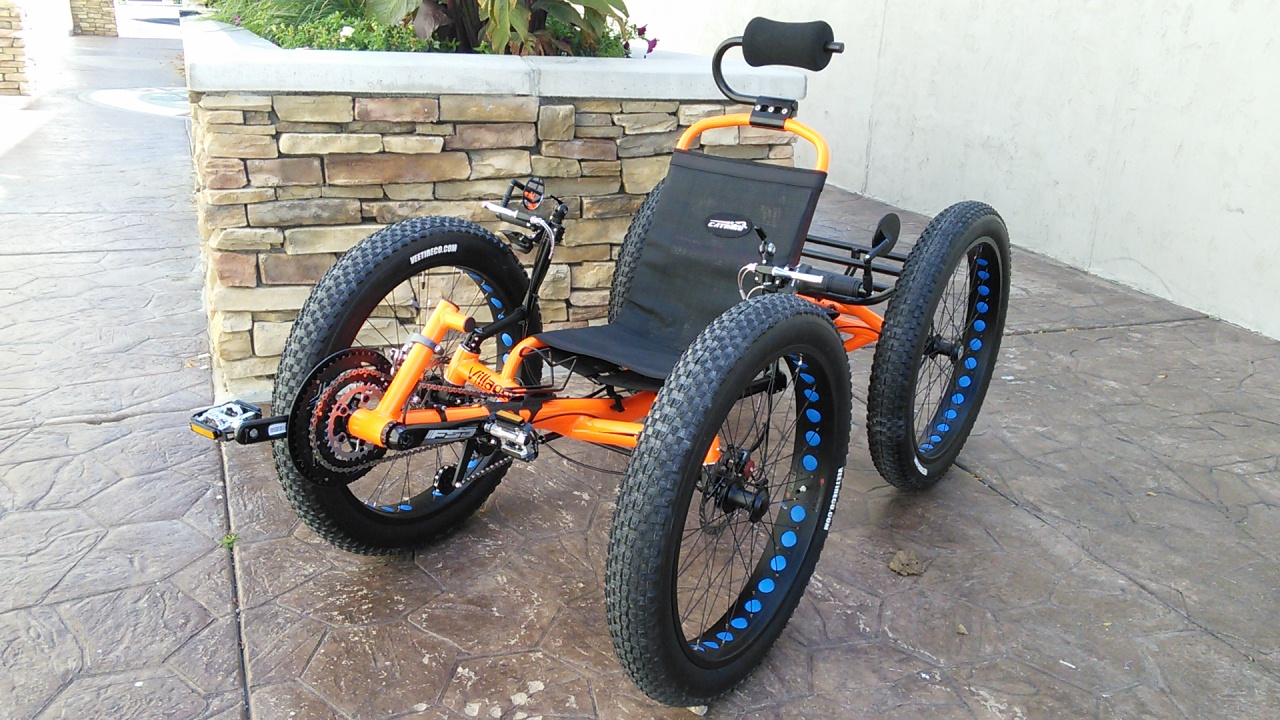 UTCustom Catrike Cat-4 Recumbent Quad