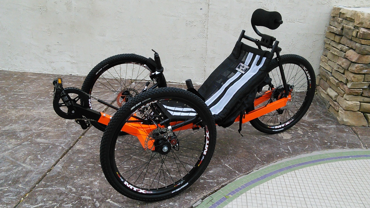 KMX Annihilator K90 Trike Fluorescent Orange
