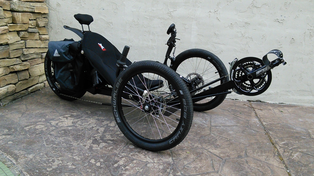 KMX Thunderbolt Motorized Trike Black