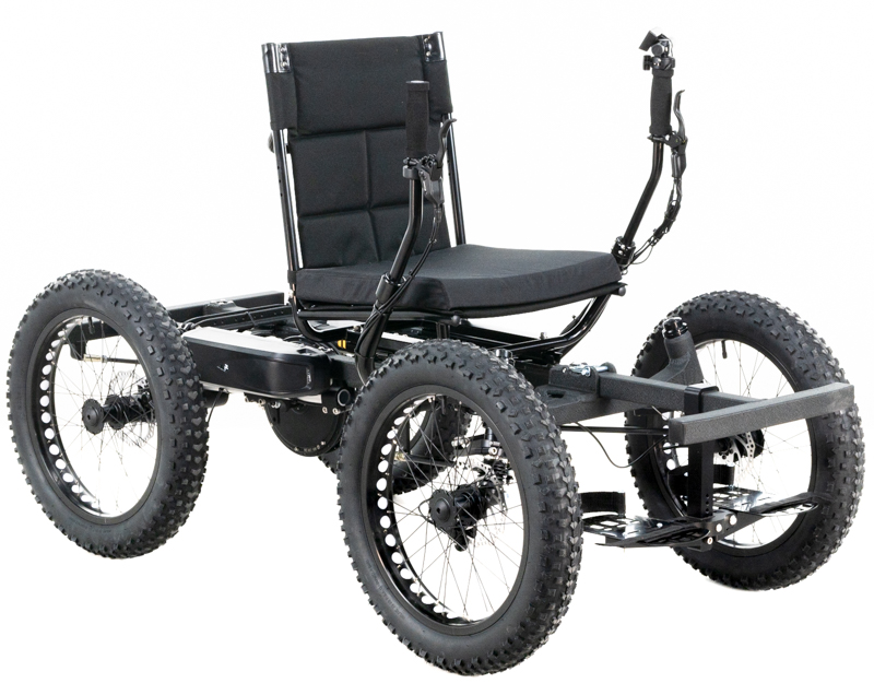 Donald's Crinkle Black NotAWheelchair Rig