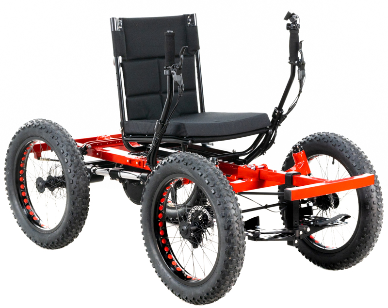 Easter Seals Alberta's Red NotAWheelchair Rig