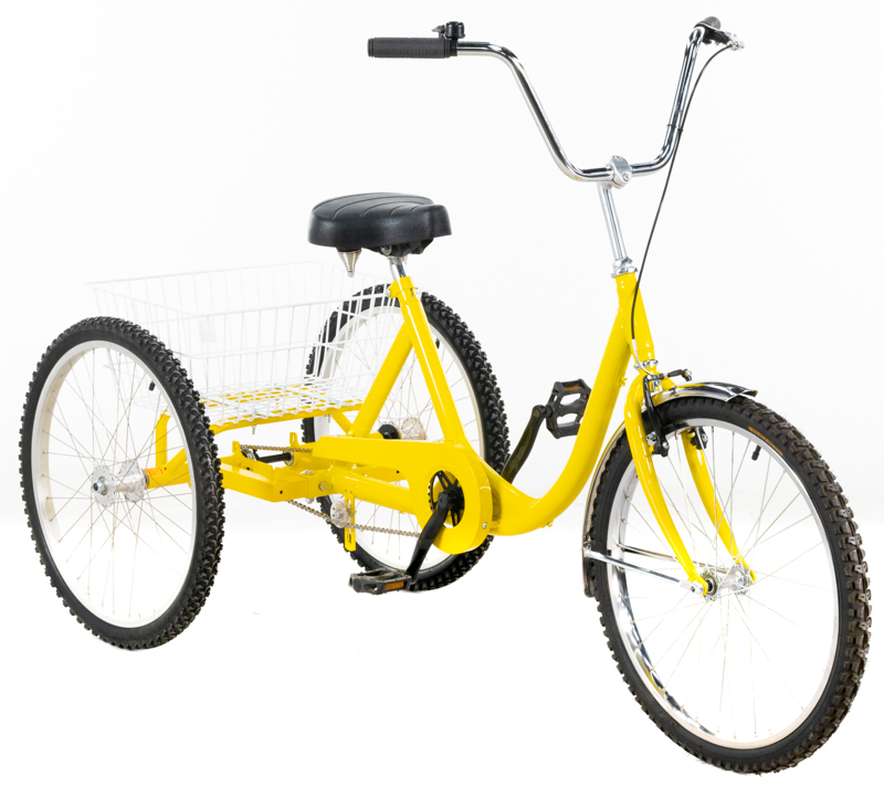 Tyler's Factory Safety Yellow Sun Atlas Transit Trike