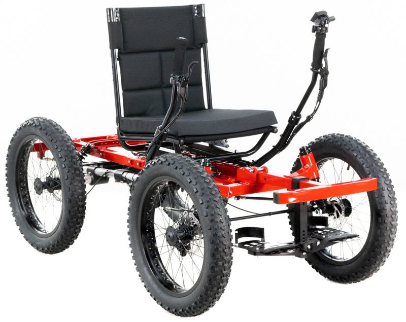 Elysia's Red NotAWheelchair Rig