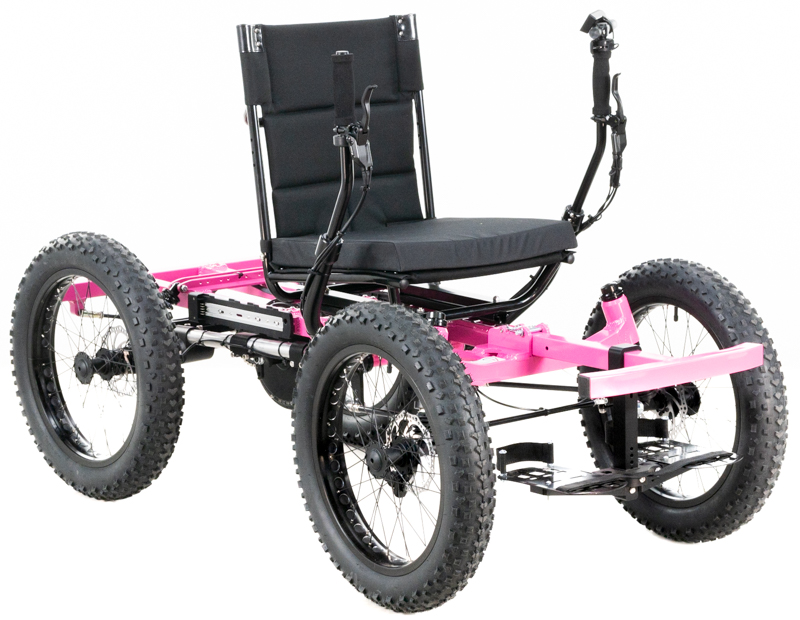 Cathy's Pink NotAWheelchair Rig