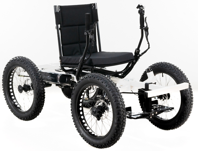 Betsy's Pearl White NotAWheelchair Rig