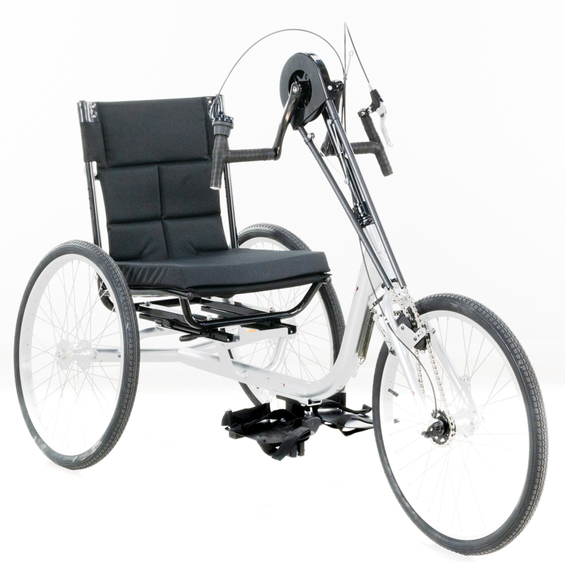 Courtney's Silver Sun HT-3 Handcycle