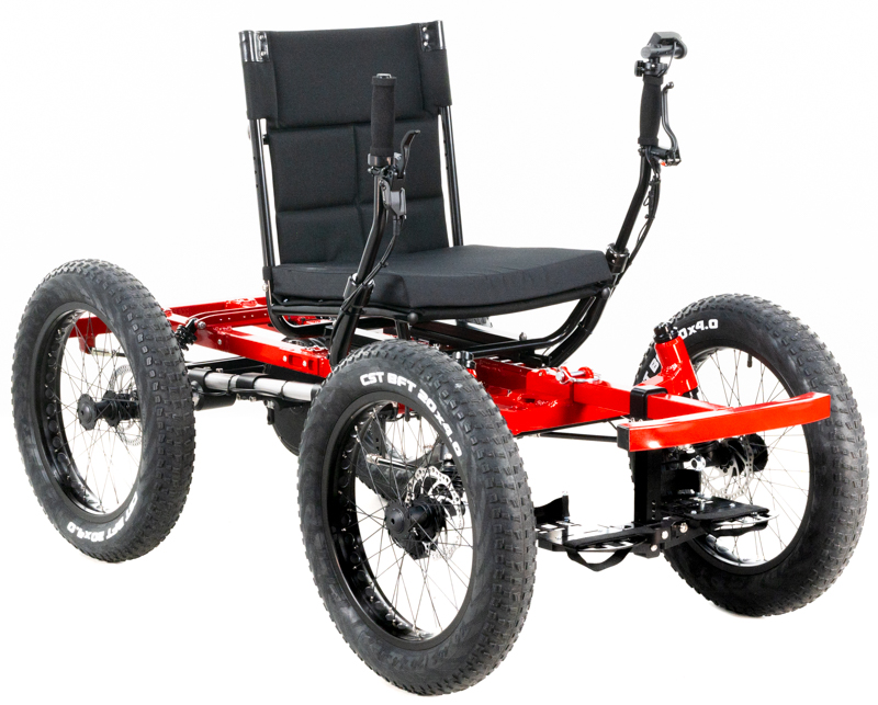 A D's Red NotAWheelchair Rig