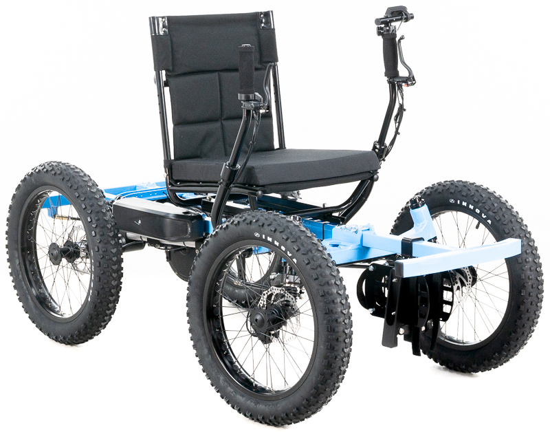 Steven's Blue Not a Wheelchair Rig