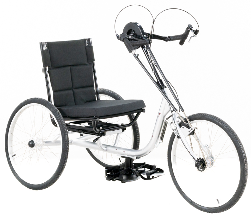 Gina's Silver HT-3 Handcycle