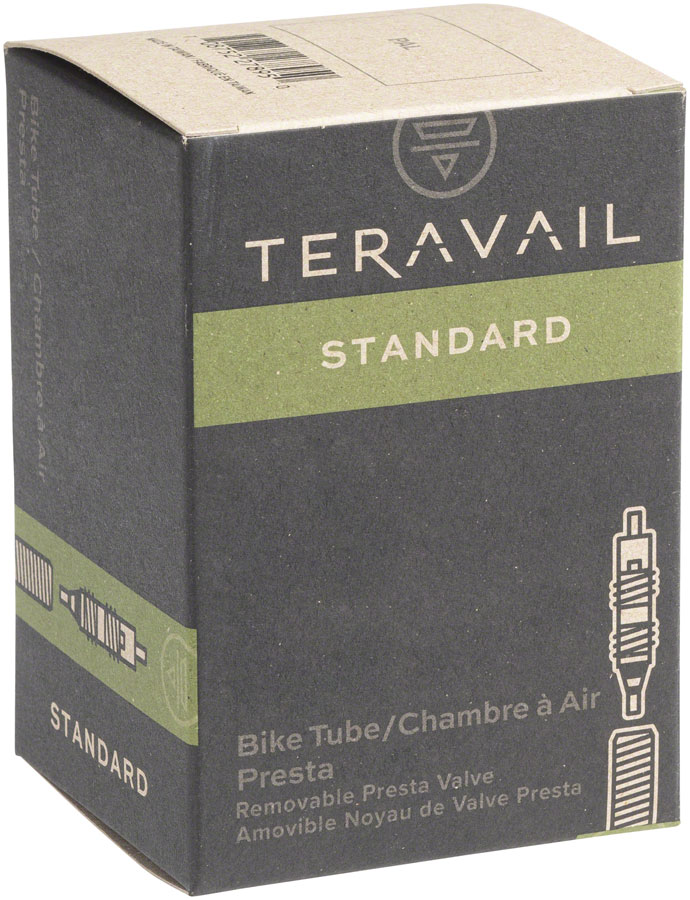 Teravail/Q-Tube Standard Tube - 26 x 1.5 - 1.75, 40mm Presta Valve