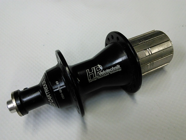 HP Velo 32H Rear Hub - Black