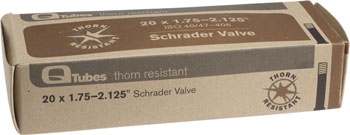 Q-Tubes Thorn Resistant 20x1.75-2.125 Schrader Valve 