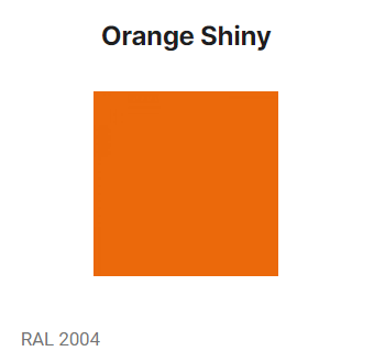 Color AZUB Factory Color - Orange RAL 2004