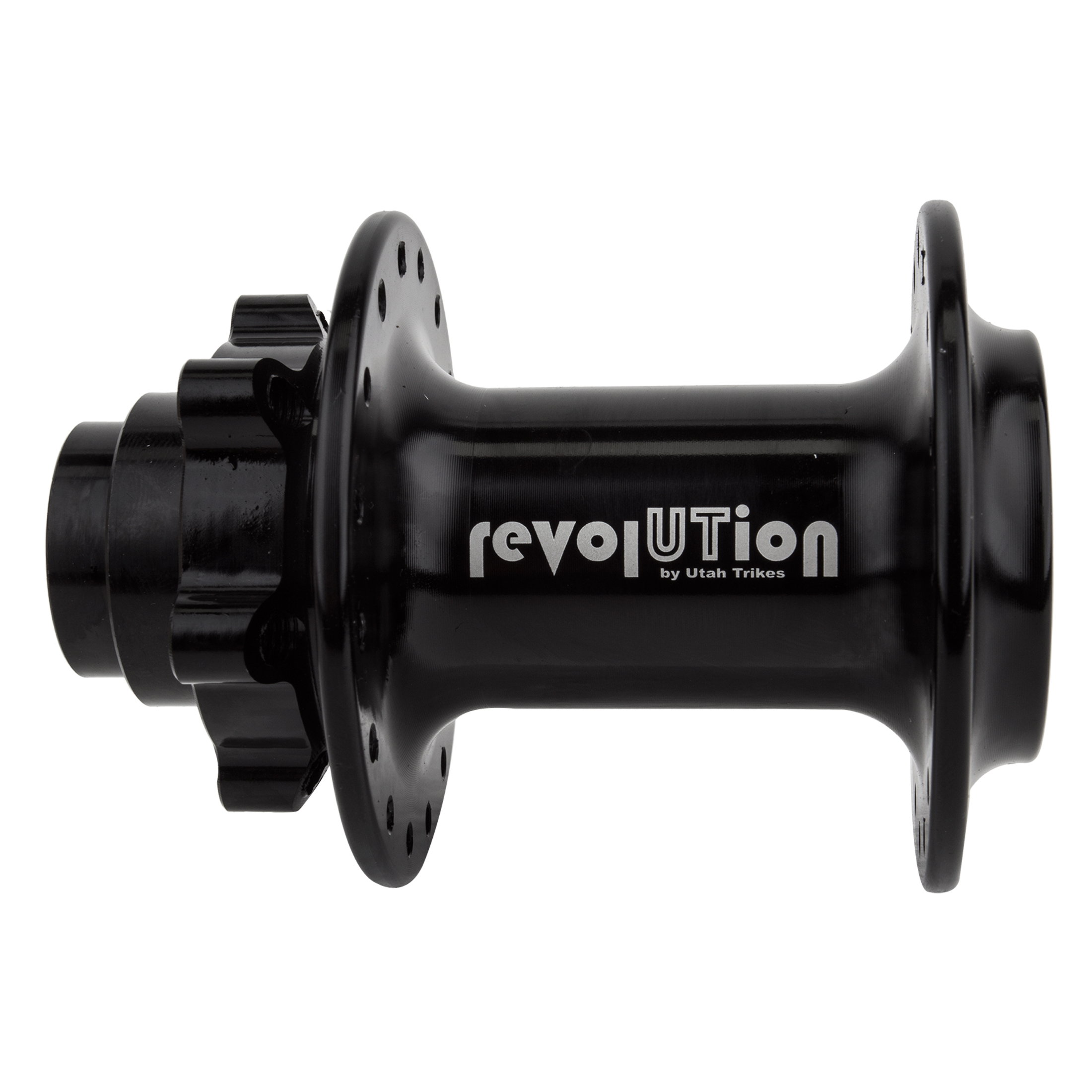 Utah Trikes Revolution 20mm 32H Black Disc Front Hub