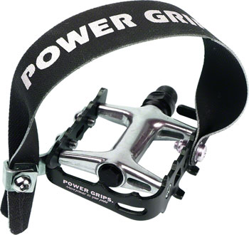 Power Grips High Performance Pedal Kit - Aluminum - Black