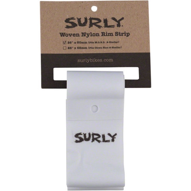 Surly Rim Strip 26 x 65mm - White