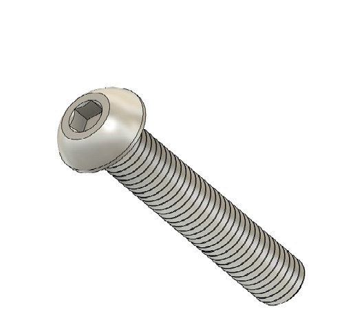 M10 x 55 Button head Stainless steel 18-8 
