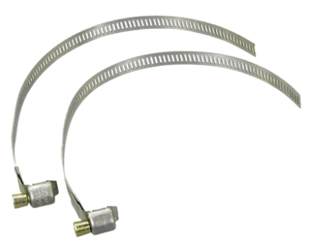 Rohloff Hose clamp pair for torque arm holder