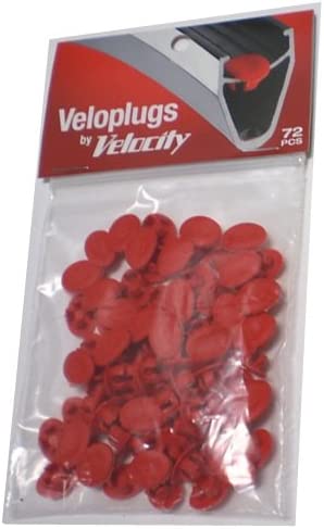 Velocity Veloplugs 72 count - Red