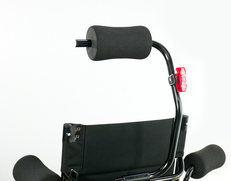 UTCustom Super Headrest for Upright Seat - With Cateye ViZ450 Taillight