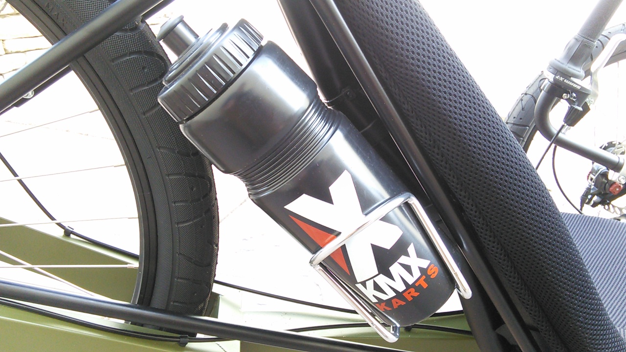 KMX Water Bottle and Cage