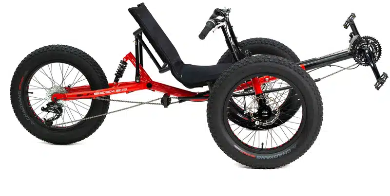 SunSeeker Fat Tad CXS Full Suspension Tadpole Recumbent Trike