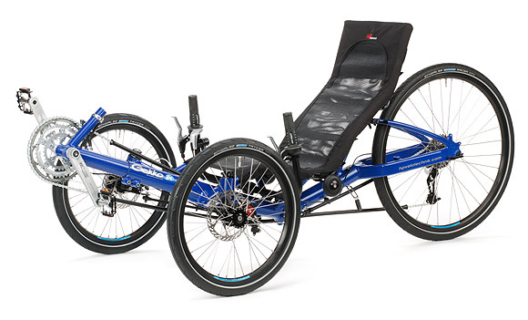 Utah Trikes - HP Velotechnik Gekko FX 26 Folding Recumbent Trike